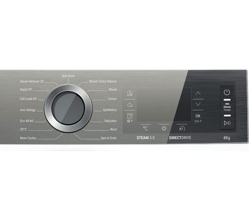 Hotpoint H6 W845WB UK - White Freestanding 8KG Washing Machine - 1400 RPM - B energy