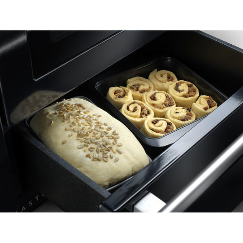 Rangemaster NEX110DFFWH/C - White/Chrome Range Cooker - 146L - A Rated