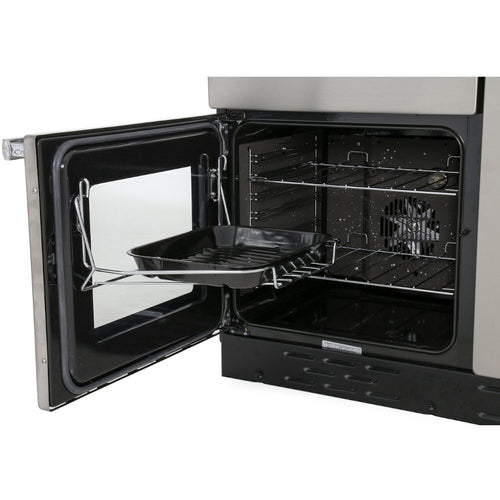 Rangemaster PROP100NGFSS/C - Stainless Steel 100cm Gas Range Cooker - Dual Oven - A+ Energy