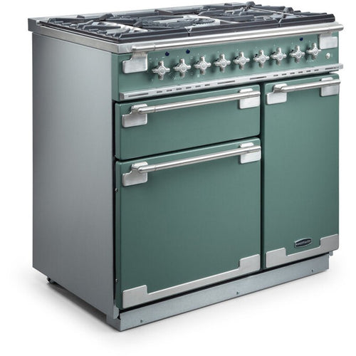 Rangemaster Elise ELS100EICB - Charcoal Black 100cm Range Cooker - Induction - A Rated