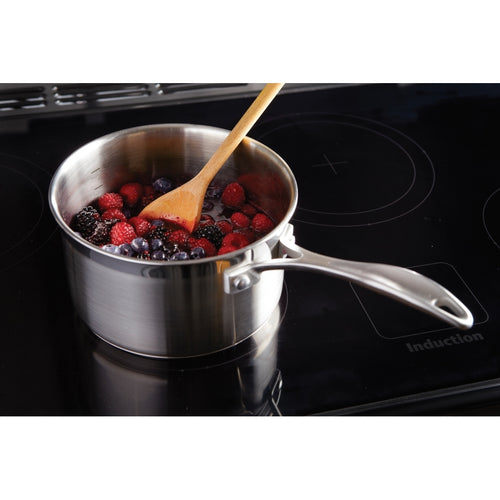 Rangemaster CL100EIPBOR/CM1 - Bordeaux/Chrome Range Cooker - 100cm Induction - A Energy