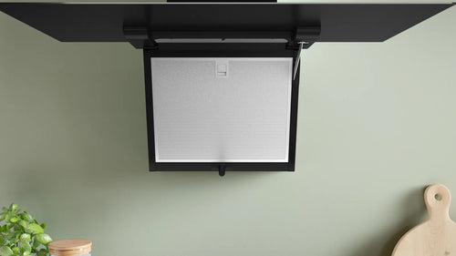 Bosch Series 4 DWK87FN60B - Black Chimney Extractor Hood - A+ energy
