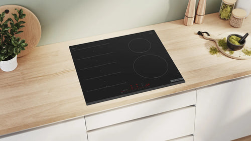 Bosch Series 6 PIX631HC1E - Black 4 Zone Induction Hob