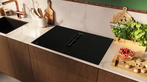 Neff V58NHQ4L0 - Black 4 Zone Venting Hob - B energy
