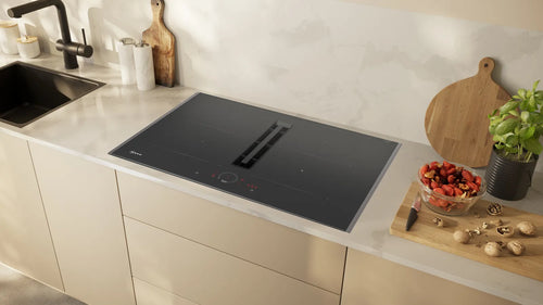 Neff V57THQ4L0 - Blackl 4 Zone Venting Hob - B energy