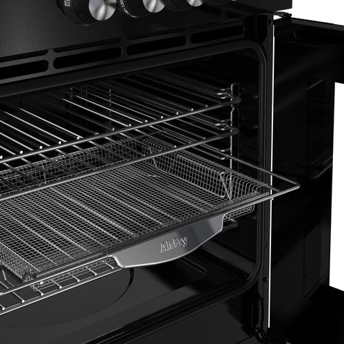 Belling RCA COOKCENTRE 100DF - Black 100cm Dual Fuel Range Cooker - 199L Capacity - A Energy Rating