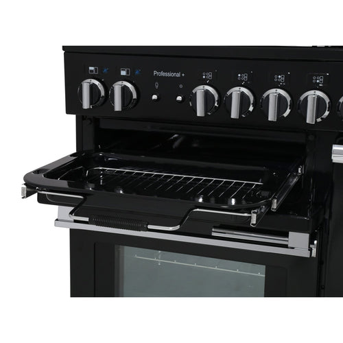 Rangemaster PROP90NGFCR/C - Cream/Chrome 90cm Gas Range Cooker - Dual Fuel - A Rated