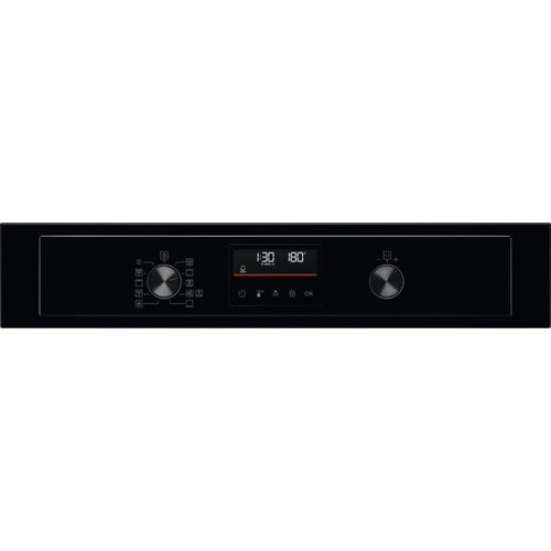 AEG BEX535A61B - Black Built in Electric Single Oven - Aqua cleaning - A+ energy