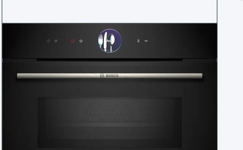 Bosch Series 8 CMG7361B1B - Black Electric Built-in Combination Microwave
