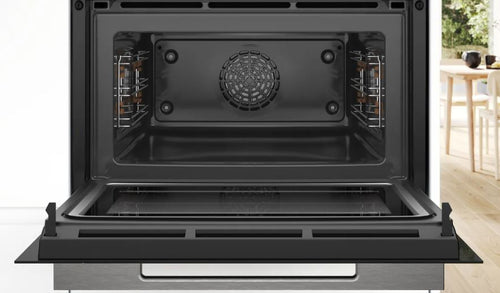 Bosch Series 8 CMG7241B1B - Black Electric Built-in Combination Microwave