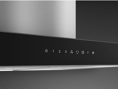 Smeg KBTI9L4VN - Stainless Steel 90cm Island Hood - 778m³/h - A Rated