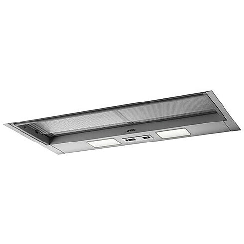 Smeg KSET86LX3 - Stainless Steel Telescopic Cooker Hood - 225m³/h - C Energy Rated