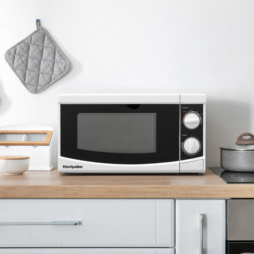 Montpellier MMW20W - White 20L Microwave - 700W