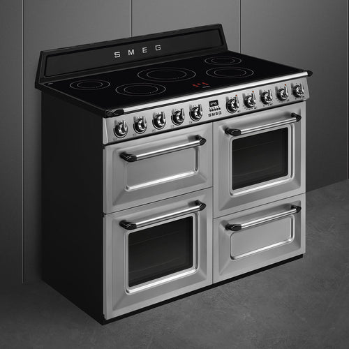 Smeg TR4110IX2 - Stainless steel 5 Zone Induction Cooker - Steam Assisted cleaning - A energy