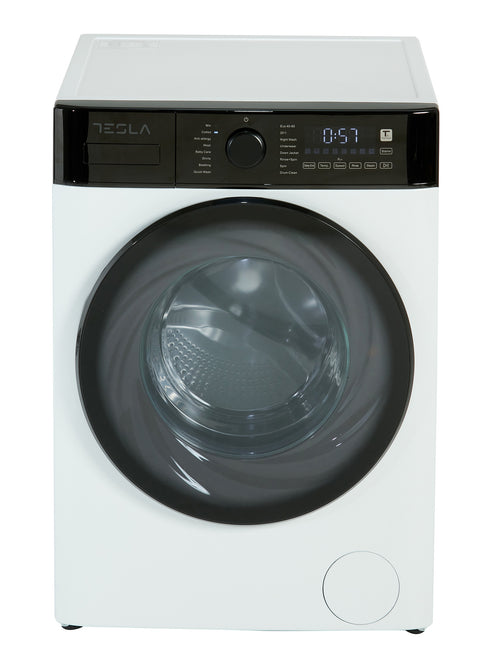 Tesla TWM101400W - White 10KG Washing Machine - 1400 RPM - A energy