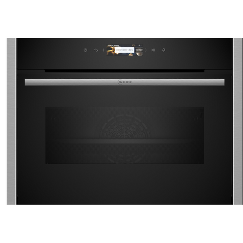 Neff C24MR21N0B - Stainless steel Built-in Combination Microwave