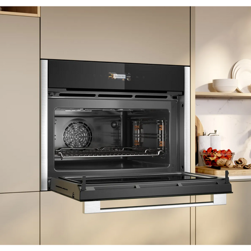 Neff C24MR21N0B - Stainless steel Built-in Combination Microwave
