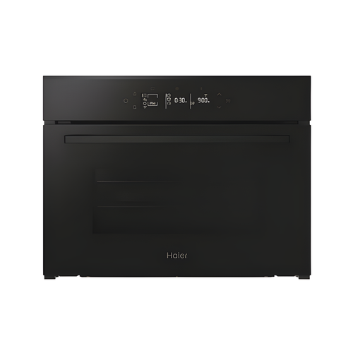 Haier H4MWID29G6NQB - Wi-Fi Connected Built-In Combination Microwave Oven with Air Fryer Function, Black