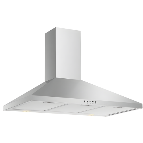 CDA ECH93SS - Stainless Steel Chimney Extractor - 90cm - C Energy Rated