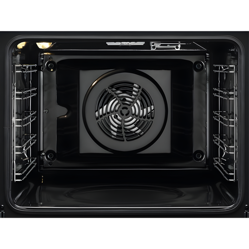 AEG BEX535A61B - Black Built in Electric Single Oven - Aqua cleaning - A+ energy