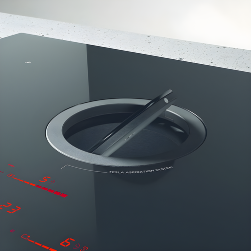 Elica NT-SWITCH-BLK-DO - Black 4 Zone Induction Hob