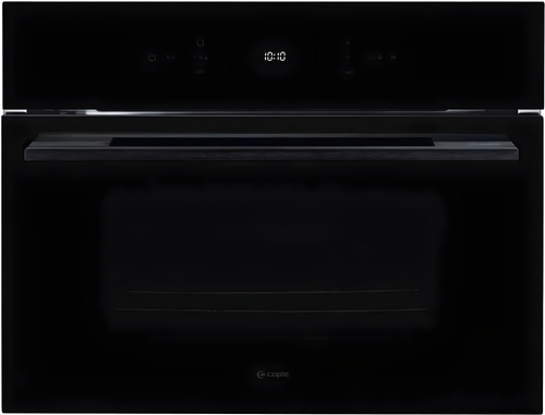 Caple CM111BG - Black Glass Single Oven - 40L Capacity - Manual Cleaning