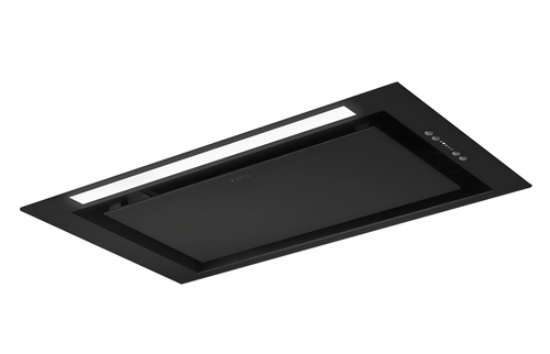 Elica LANE-60-BLK - Black Canopy Extractor Hood - B energy