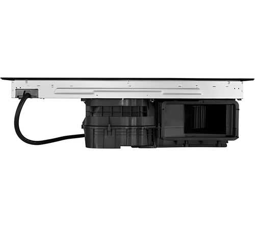 Montpellier MDAVIN80DF - Black Glass 80cm Venting Induction Hob - 4 Cooking Zones - A++ Energy Rating