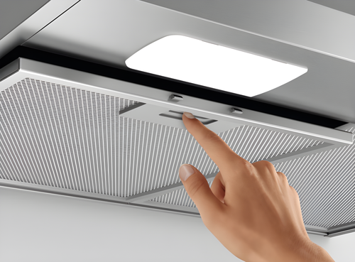 Zanussi ZFCT16X - Stainless Steel Chimney Hood - 60cm - D Energy Rating