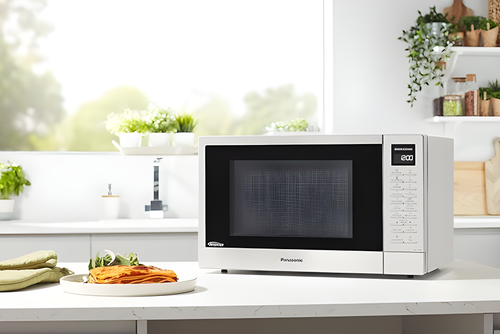 Panasonic PA4900 NN-ST48KSBPQ Microwave Silver 1000 W 32 litres